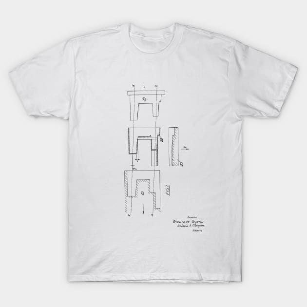 Casing for Sewing Machine Vintage Patent Hand Drawing T-Shirt by TheYoungDesigns